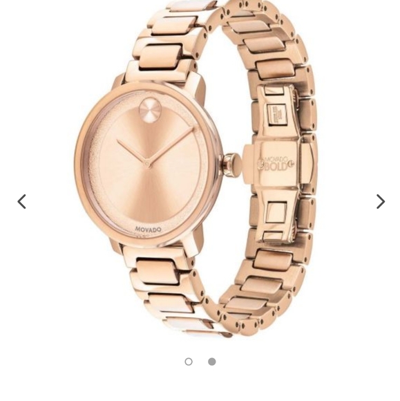 Movado Bold Rose Gold Sugar Dial Woman's Watch - Picture 10 of 10